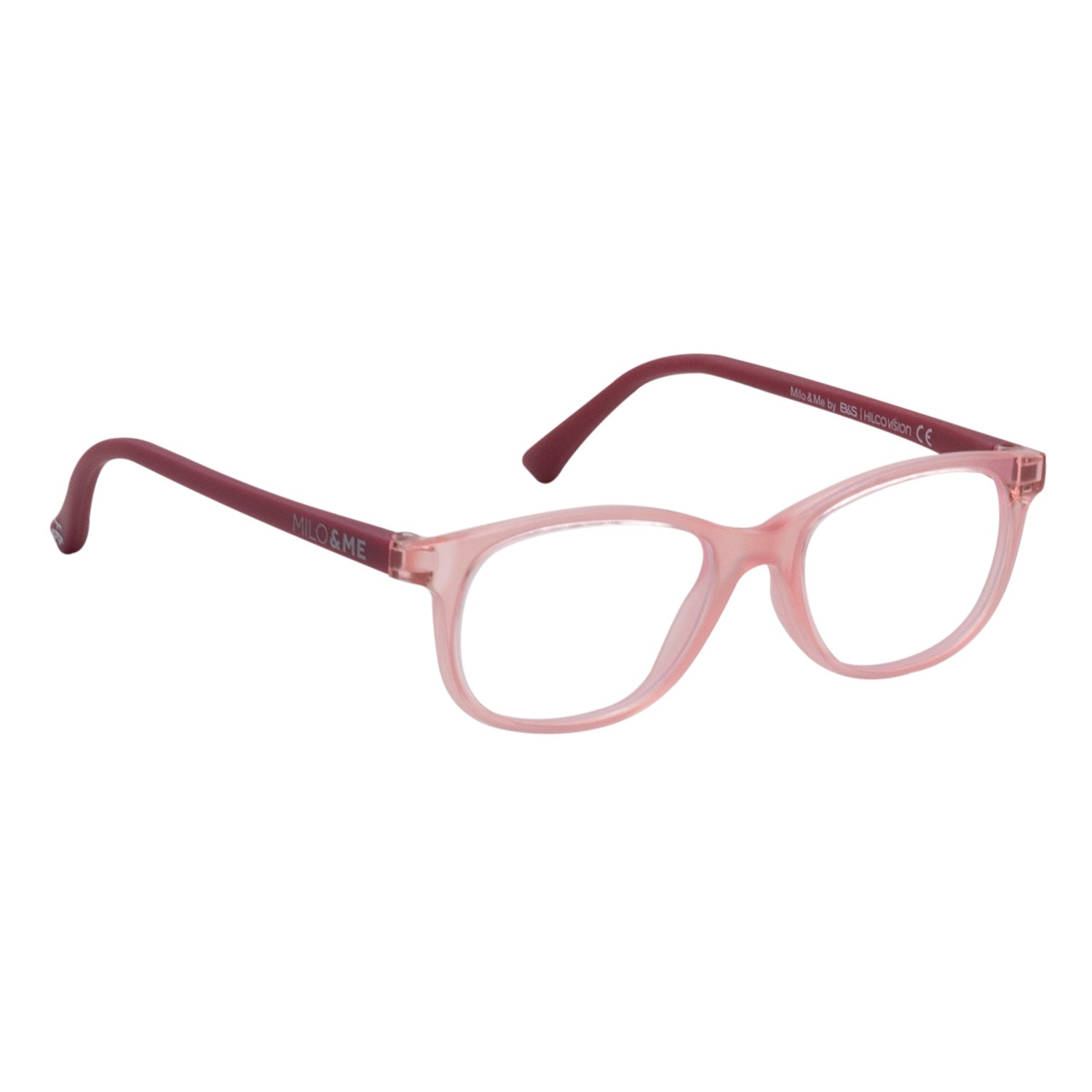 Milo & Me Kinderbrille Noah Blush Brombeer 3 - 5 Jährige