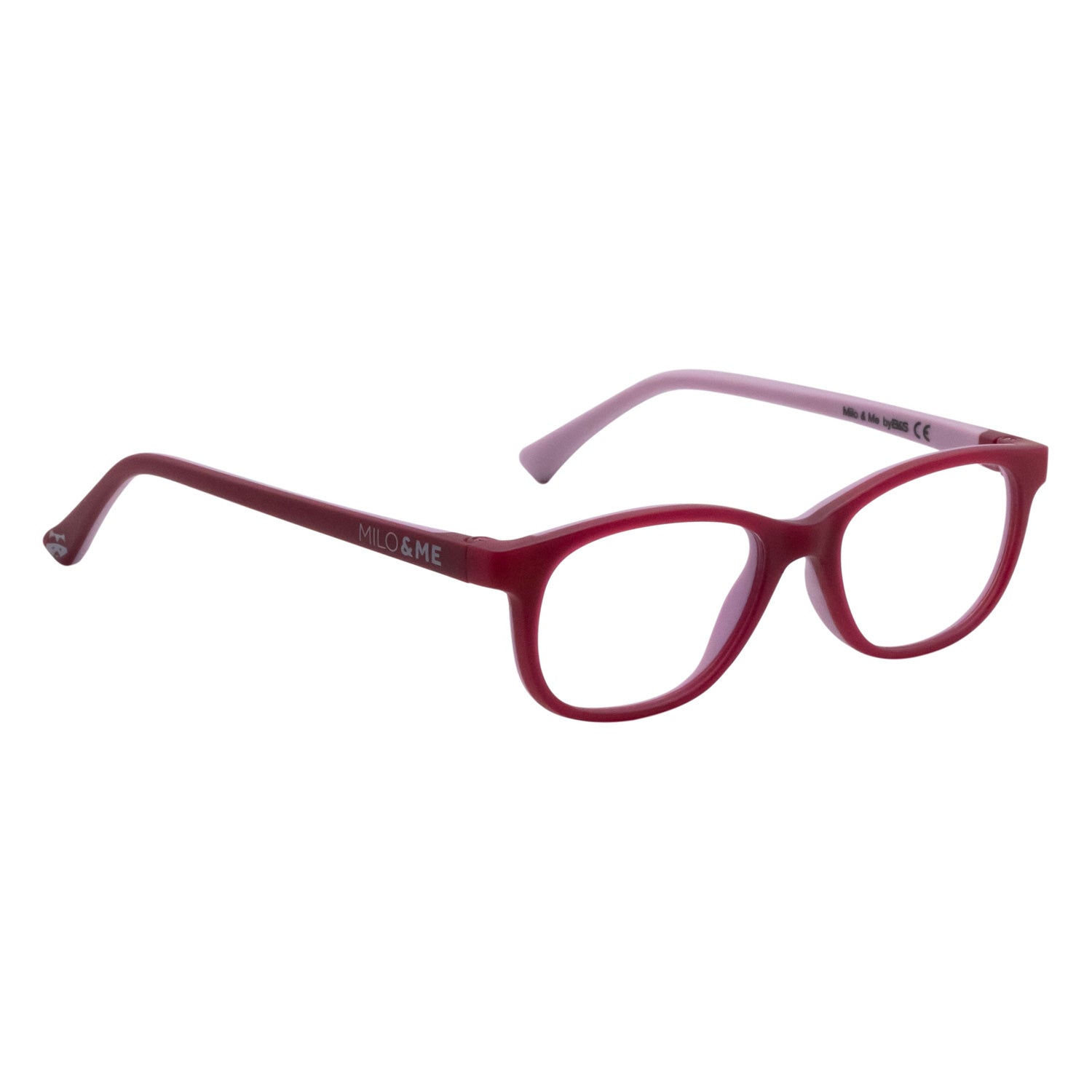 Milo & Me Kinderbrille Noah Brombeer Blush 2 - 4 Jährige