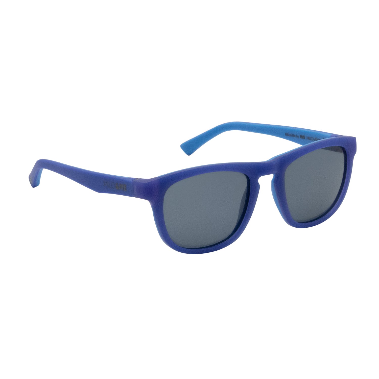 Milo & Me Kindersonnenbrille Dominique Denim Blau Hellblau 6 - 9 Jährige 