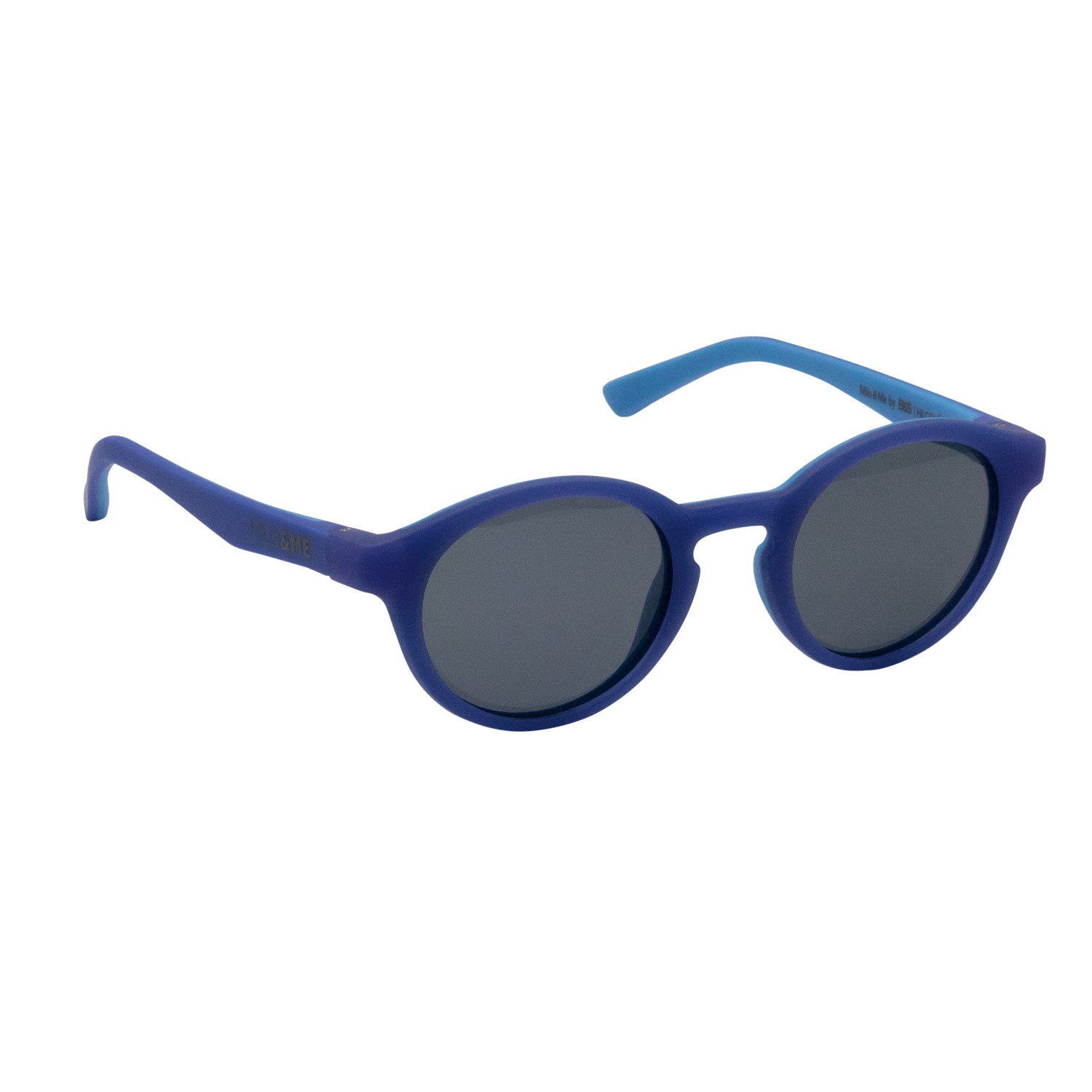 Milo & Me Kindersonnenbrille Lou Dunkelblau Denim Hellblau 3 - 5 Jährige 