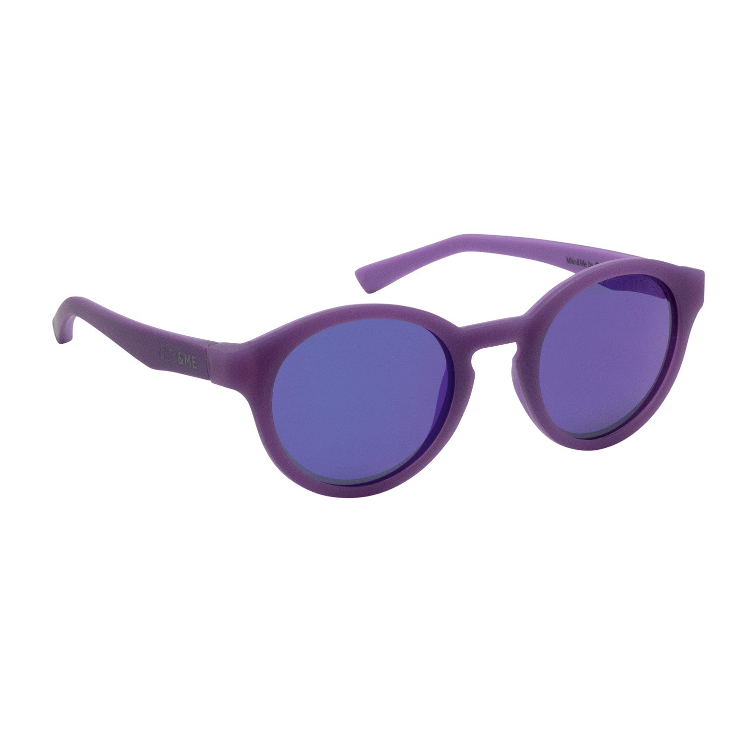 Milo & Me Kindersonnenbrille Lou Dunkellila Helllila 6 - 9 Jährige 